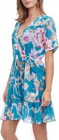 img 2 attached to Gottex Women'S Hitachi V-Neck Beach Dress For Standard Fit