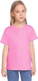 img 1 attached to Get Comfy and Stylish with the Greatchy 3 Pack Long Sleeve Crewneck T-Shirt for Girls' Clothing