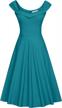 stylish and timeless: muxxn women's off-shoulder cocktail dress for formal occasions logo