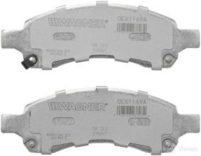 img 2 attached to 🔧 Wagner Brake OEX1169A Brake Disc Pad: Reliable Performance for Optimal Braking Efficiency