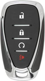 img 4 attached to Keyless2Go Replacement: 4 Button Proximity Smart Key for Chevrolet HYQ4EA 13585728