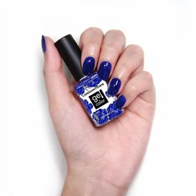 img 2 attached to LONDONTOWN UV/LED Gel Nail Color, Nail Lacquer, Shades Of Blue, Vegan, Cruelty Free
