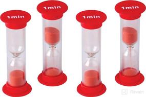 img 4 attached to 1 Minute Sand Timers - Mini (Pack Of 4)