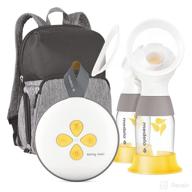 🔌 medela swing maxi: usb-c rechargeable double electric breast pump with bluetooth & portability logo