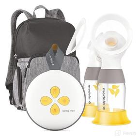 img 4 attached to 🔌 Medela Swing Maxi: USB-C Rechargeable Double Electric Breast Pump with Bluetooth & Portability