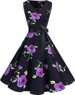 bridesmay rockabilly cocktail green 2xl women's dresses – elegant and stylish clothing for special occasions logo