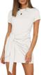 stylish and comfy: letsrunwild women's bodycon beach dresses for a trendy summer look logo