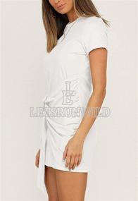 img 2 attached to Stylish And Comfy: LETSRUNWILD Women'S Bodycon Beach Dresses For A Trendy Summer Look