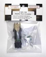 🌦️ fastronix weather pack connector kit (2-pin): the ideal solution for weatherproof connections logo