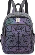 geometric backpack backpacks holographic reflective women's handbags & wallets at fashion backpacks logo