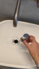 img 6 attached to Say Goodbye To Clogged Drains With KES Anti-Clog Sink Drain And Hair Catcher, Brushed Nickel Finish