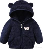 baby boy fleece jacket - girls winter clothes coat - toddler boys clothing sweater логотип