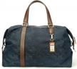 a stylish and spacious travel companion: burg 105 the duffle bag logo