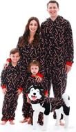 🍬 #followme matching candy cane adult onesie - perfect for family, couples, and their fur babies! logo