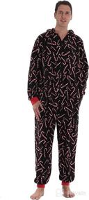 img 2 attached to 🍬 #followme Matching Candy Cane Adult Onesie - Perfect for Family, Couples, and Their Fur Babies!