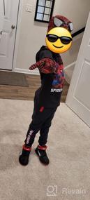 img 7 attached to Boys' Marvel Panther Spiderman Joggers – Stylish and Comfy Pants