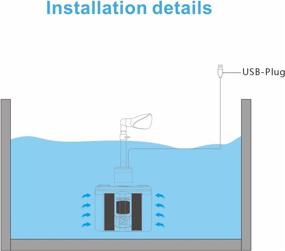 img 1 attached to UPETTOOLS Fish Tank Filters: Silent Submersible Foam Filter with 1W Water Pump for 10-100 Fish Tanks - Aquarium Internal Filter