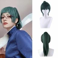 get ready to steal the spotlight with joneting's long dark green wig for women - perfect for cosplay, halloween, and more! order now with free wig cap included. logo