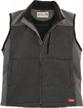 men's stormy kromer wool blend fleece soft shell barrier vest logo