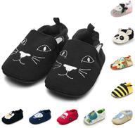 cosankim slipper sneaker moccasins toddler boys' shoes : slippers logo