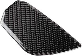 img 2 attached to Upgrade Your Honda Civic With TopDall'S Carbon Fiber Inner Door Handle Bowl Cover Trim