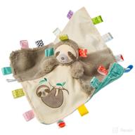 taggies soothing sensory stuffed animal security blanket review - molasses sloth, 13 x 13-inches logo