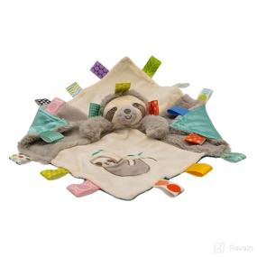 img 2 attached to Taggies Soothing Sensory Stuffed Animal Security Blanket Review - Molasses Sloth, 13 x 13-Inches