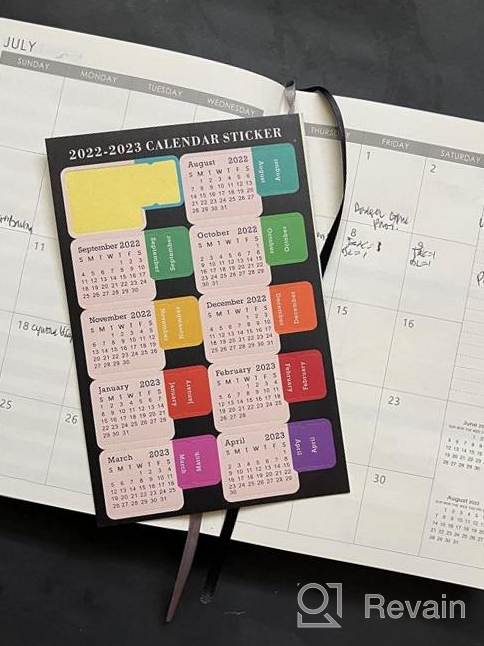 img 1 attached to 2023 Planner | 18-Month Weekly/Monthly Organizer Jan 2023 - Jun 2024 | Faux Leather & Thick Paper review by Damian Toupal