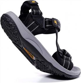 img 2 attached to Summer Hiking Sandals For Women - CAMELSPORTS Comfortable Flat Walking Womens Sandals For Athletic Sports, Beach And Water Activities