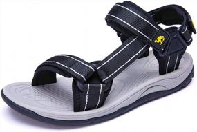 img 4 attached to Summer Hiking Sandals For Women - CAMELSPORTS Comfortable Flat Walking Womens Sandals For Athletic Sports, Beach And Water Activities