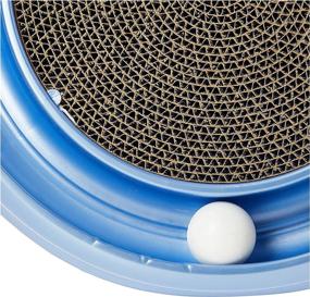 img 1 attached to 🐱 Coastal Pet Turbo Scratcher Cat Toy - Cat Scratcher Pad with Ball Track, Catnip, and Bonus Cat Toy (1 Pack)