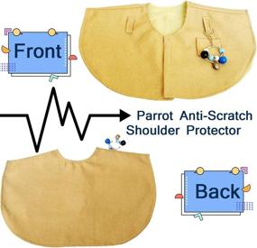 img 3 attached to Bonaweite защита от царапин, защита от кусания для птиц