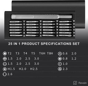 img 3 attached to Прецизионная отвертка Магнитная профессиональная электроника