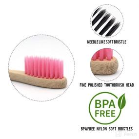 img 3 attached to 🌿 Sustainable Toothbrushes: Eco-Friendly, Biodegradable, Sensitive Dental Care