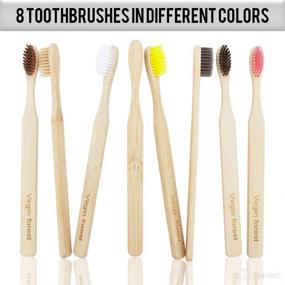 img 1 attached to 🌿 Sustainable Toothbrushes: Eco-Friendly, Biodegradable, Sensitive Dental Care