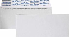 img 4 attached to 500 Box White Self-Seal Security Tinted Envelope 3 7/8X8 7/8 Inch Windowless - EnDoc #9 Peel And Seal Strong Business Mailers