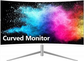 img 4 attached to Z Edge Z-EDGE 1920X1080 Backlight Eye Care Technology 75Hz Curved HDMI HD Monitor