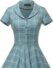 img 2 attached to GownTown Womens 1950S Vintage Pockets Women's Clothing ~ Dresses