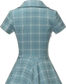 img 1 attached to GownTown Womens 1950S Vintage Pockets Women's Clothing ~ Dresses