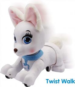 img 1 attached to Fisca Voice Control Corgi Puppy Robot - Walking, Dancing & Programmable Electronic Pet Toy For Kids