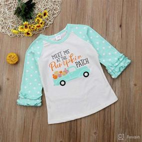 img 3 attached to Unicorn Halloween Pumpkin T Shirt Outfits Apparel & Accessories Baby Girls - Clothing