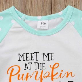 img 1 attached to Unicorn Halloween Pumpkin T Shirt Outfits Apparel & Accessories Baby Girls - Clothing