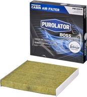 🌬️ purolator pbc35519 purolatorboss premium cabin air filter with febreze freshness - ideal for honda and acura models логотип