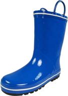 👞 norty firetrucks waterproof rainboot 40739 9mustoddler boys' shoes: ultimate protection for little explorers! логотип