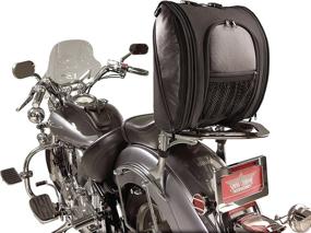 img 1 attached to 🏍️ Hopnel H50-107BK Deluxe Solo Rack Bag: Your Ultimate Motorcycle Storage Solution