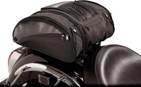 img 2 attached to 🏍️ Hopnel H50-107BK Deluxe Solo Rack Bag: Your Ultimate Motorcycle Storage Solution