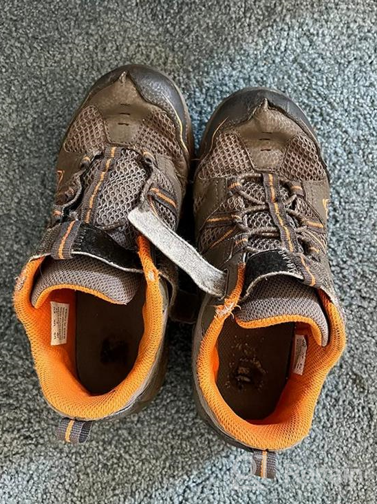 img 1 attached to 👧 Explore the Outdoors in Style with Merrell Trail Chaser Hiking Shoes for Girls review by Vivian Eker