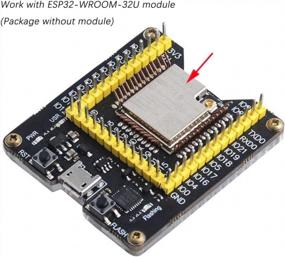 img 1 attached to Effortlessly Program Your ESP-32 With DIYmall ESP32 Test Board And Burn Fixture Tool