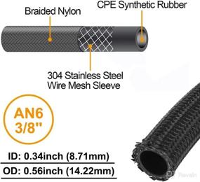 img 3 attached to Transmission Cooler Hose Pressure Hydraulic