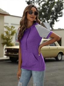 img 2 attached to Stay Fashionable This Summer With Women'S Casual Hoodies, Blouses, And T-Shirts